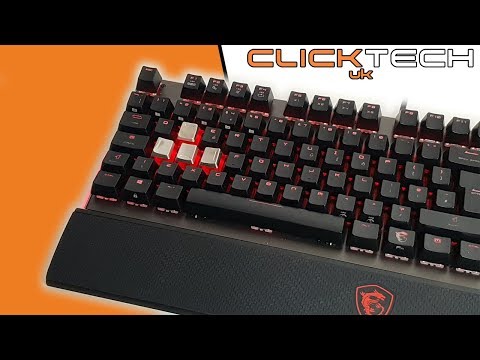 MSi Vigor GK80 RGB Gaming Keyboard Review