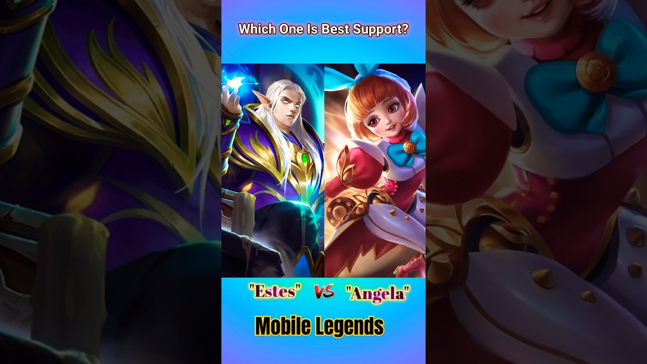 Angela VS Estes | Counter Hero Mobile Legends | Best Support MLBB 
