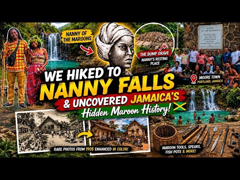 We Hiked To Nanny Falls & Uncovered Jamaica’s Hidden Maroon History 🇯🇲