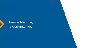 [NA] Amazon Advertising | Keyword Match Type