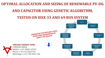 OPTIMAL ALLOCATION AND SIZING OF RENEWABLE PV-DG AND CAPACITOR USING GENETIC ALGORITHM