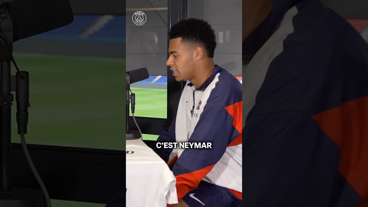 Désiré Doué explique qui est son idole ⚽️✨