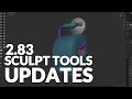 BLENDER 2.83 - SCULPTING TOOLS UPDATE