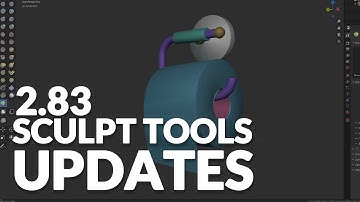 BLENDER 2.83 - SCULPTING TOOLS UPDATE