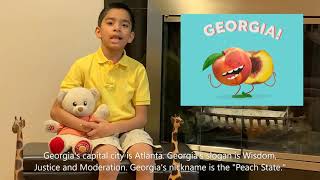 Georgia for Kids | Fun facts about Georgia | United States Learning video for kids