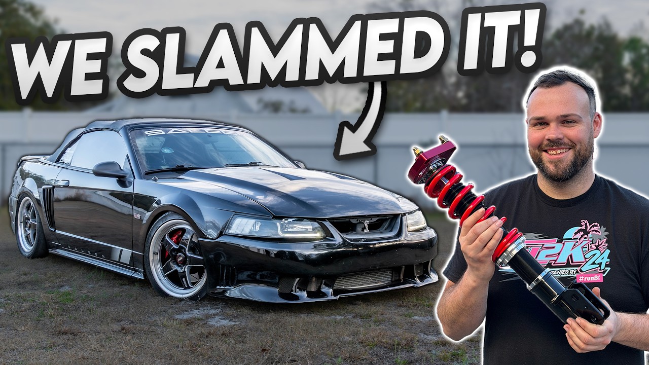 We SLAMMED My Friend's SVT Cobra Swapped Saleen!