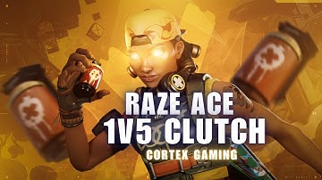 The CRAZY Raze 1v5 Clutch That NO ONE Expected!