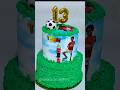 Football theme cake design #cake #customizedcake