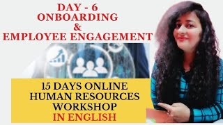 Onboarding & Employee Engagement | HR Workshop #hrworkshop #onboarding #hr #readywithhr