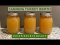 Canning Turkey Broth ~ #inspiredbykneady