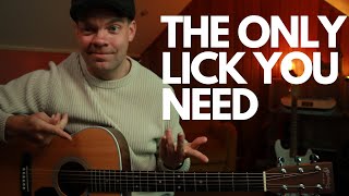 Play THIS lick with your open chords ?