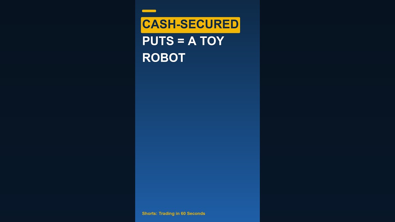 Thumbnail for Cash-Secured Puts = a Toy Robot #shorts