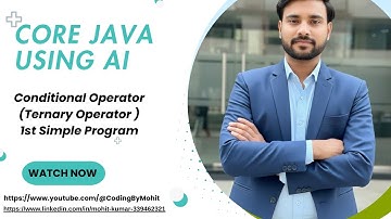 Java Conditional Operator Explained | Ternary Operator | Simple Code Example     #shorts #short
