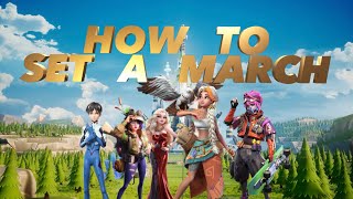HOW TO SET A MARCH correctly in Top War