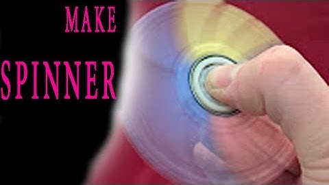 DIY Fidget Spinner Hex Nut Paracord | Fidget Spinner DIY 2