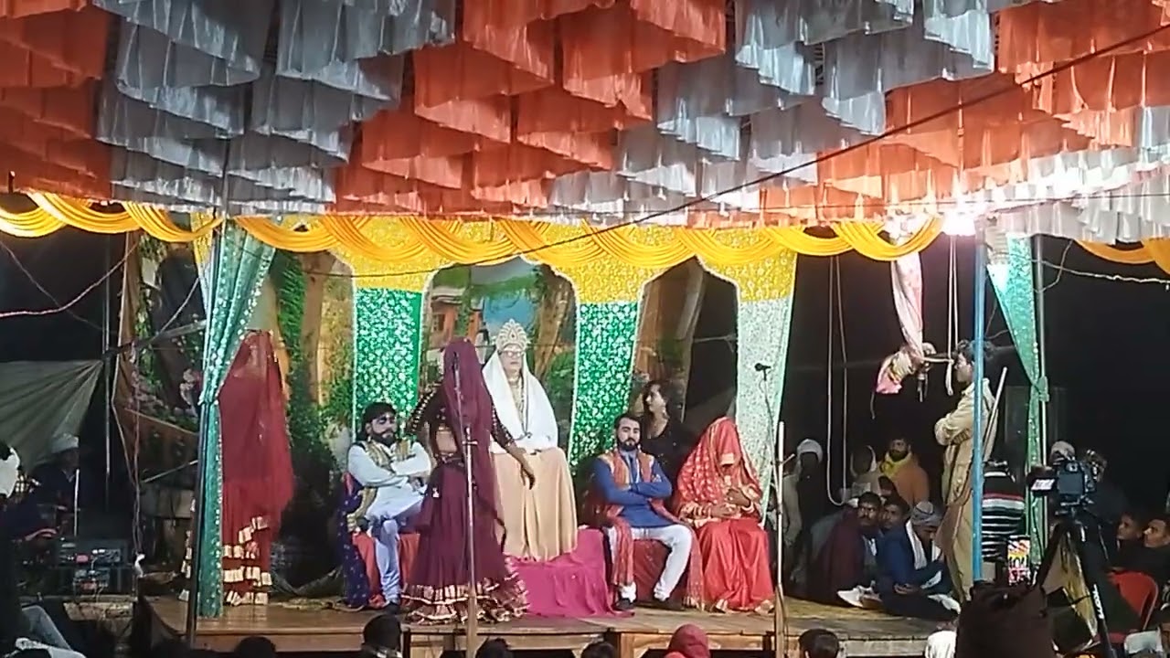 Mohammad idresh ki nautanki bahatnosha sahi Darbar aur kanchaneya hathrohana mela
