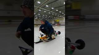 How I Made An Electric Snow Racer #shorts