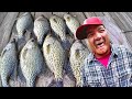 Crappie Fishing For Supper! Slabs Can&#39;t Resist The Underspin