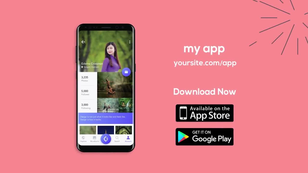 Android Mobile App Promotion After Effects Templates - YouTube