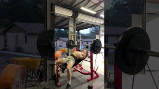 175lb Incline Bench for 4 😳 #shorts