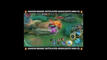 AAMON INSANE OUTPLAYED HIGHLIGHTS 9999 IQ 🔥