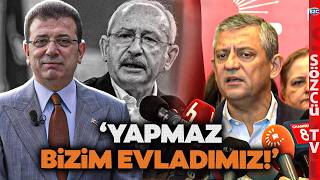 Kemal Kılıçdaroğlu'nun Sözlerine Özgür Özel'den Ekrem İmamoğlu Yanıtı! 'MAHCUP OLMAM'
