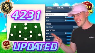 INSANELY META 4231 CUSTOM TACTICS!! BEST FORMATION IN FIFA 23? **POST PATCH**
