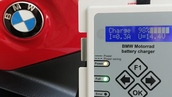 BMW Motorrad Chargeur Batterie Plus (230V/50HZ ECE) - Pour Batteries Lithium