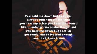 Katy Perry Roar w Lyrics
