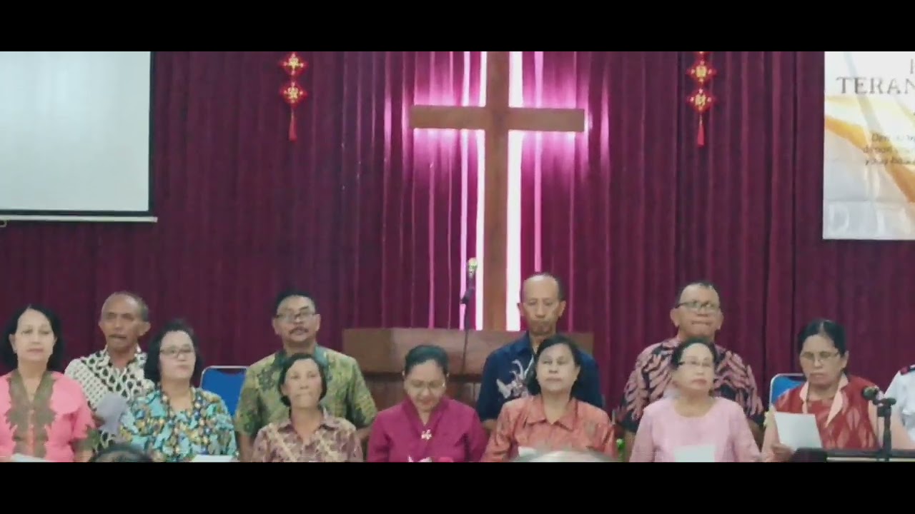 Ibadah memperingati 40 hari Almr.Mayor Pastiman Laia,pujian VG..Exist 