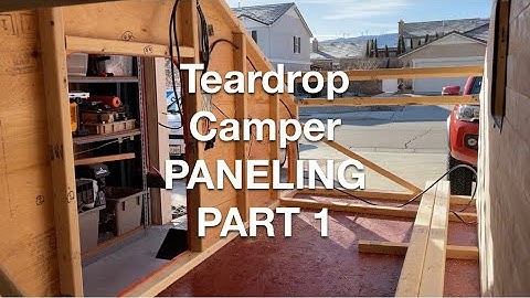 How Hugh… Building Walls Part 1 - Harbor Freight Square Drop Camper Build