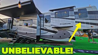 BRAND NEW RV FLOORPLAN From Forest River Riverstone! 425FO Fifth Wheel