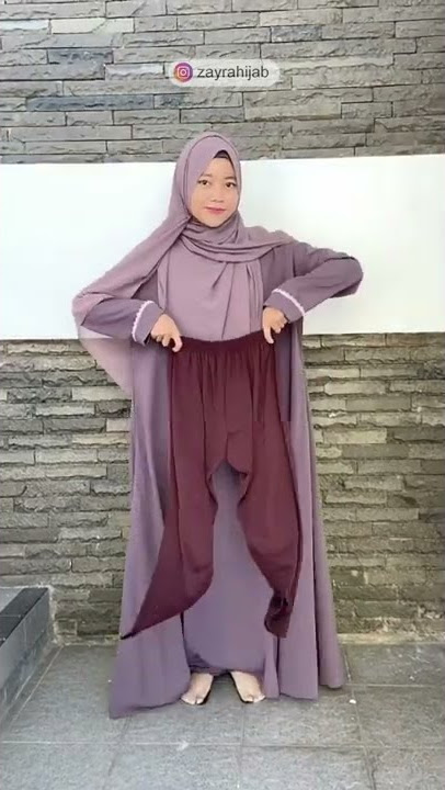 Semangat istiqomah dengan pakaian syari nya ukh 😍 #zayrahijab #legging #celanamurah #muslimah