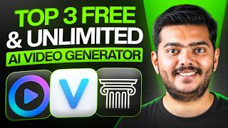 🔥 3 Best FREE AI Video Tools (Unlimited + No Watermark) | AI Video Kaise Banaye | August 2026