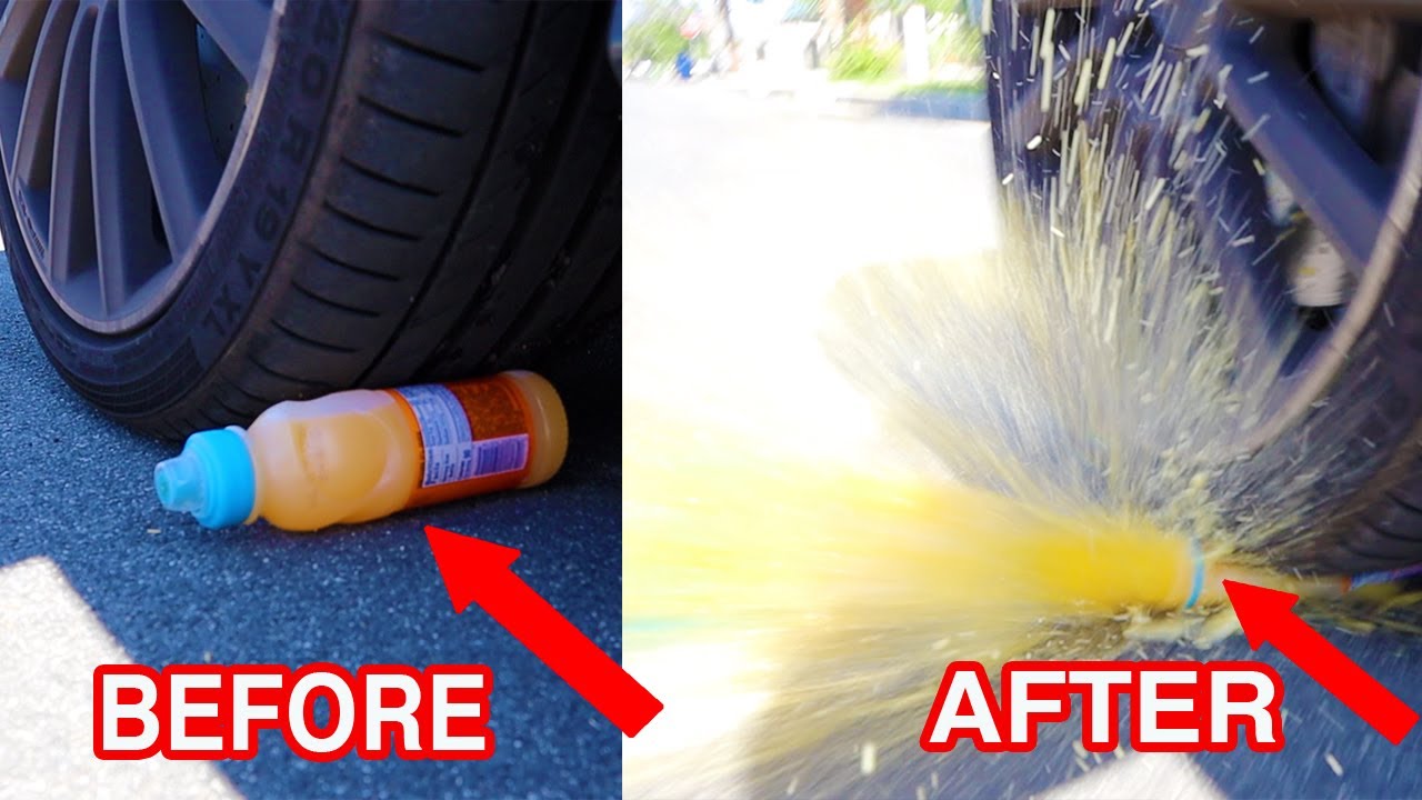 CRUSHING SATISFYING ITEMS BY CAR CRUNCHY, SOFT & SQUISHY! YouTube