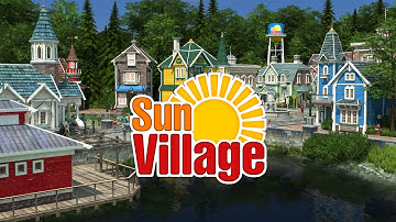 Sun Village 3D Screensaver Trailer