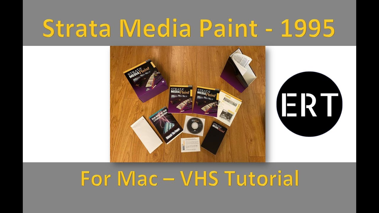 Strata Media Paint for Macintosh - Tutorial VHS