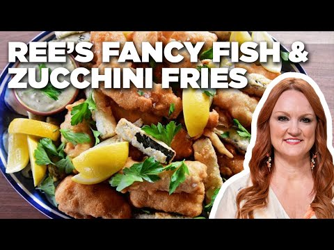 Ree Drummond's Fancy Fish and Zucchini Fries | The Pioneer Woman | Food Network