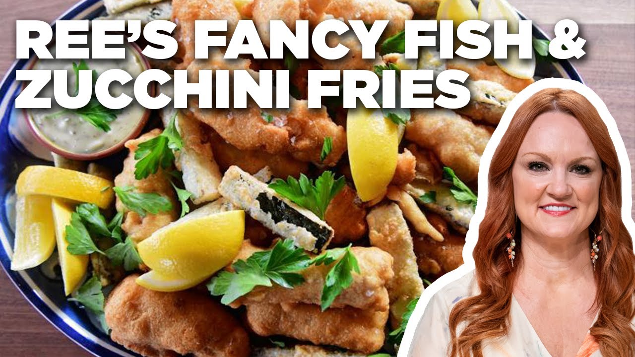 Ree Drummond S Fancy Fish And Zucchini Fries The Pioneer Woman Food Network Youtube