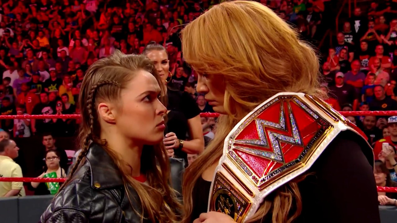 WWE MITB: Ronda Rousey Vs. Nia Jax (RAW Women's Title Match)