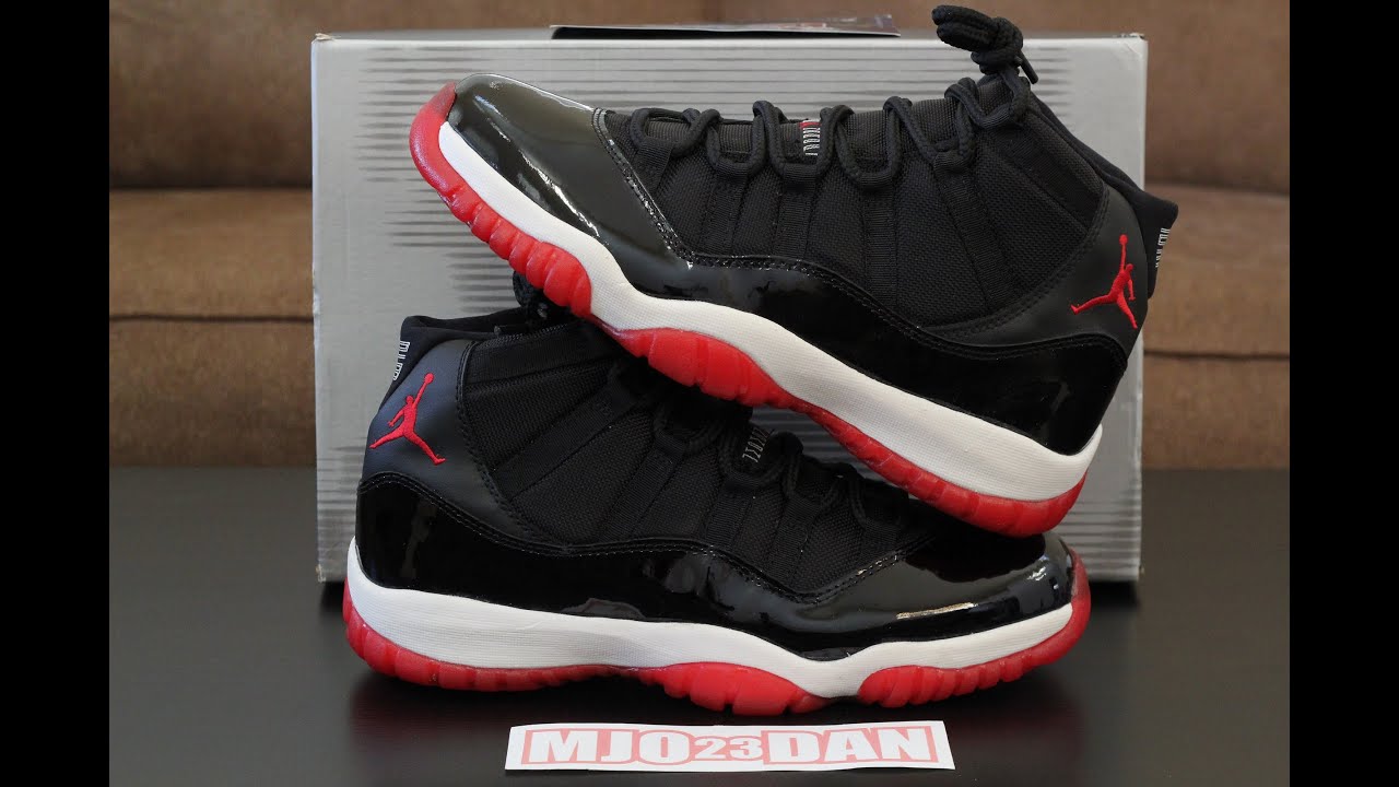 jordan 11 bred black and red