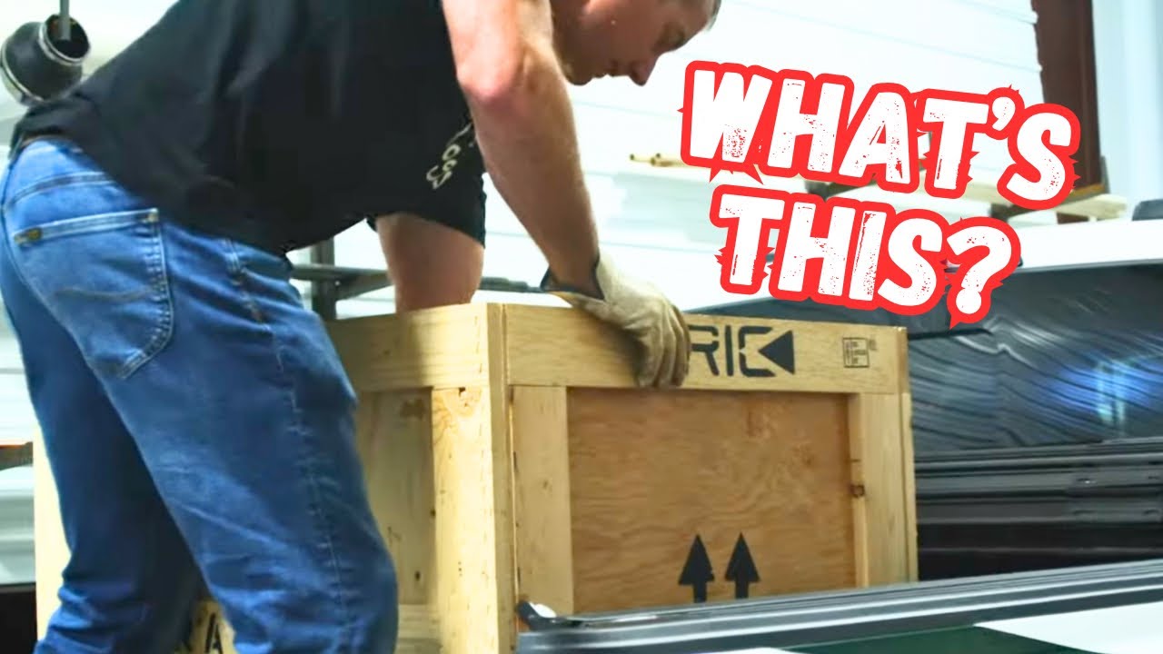 **UNBOXING** our new Tric pipe bursting machine! - Complete equipment tutorial