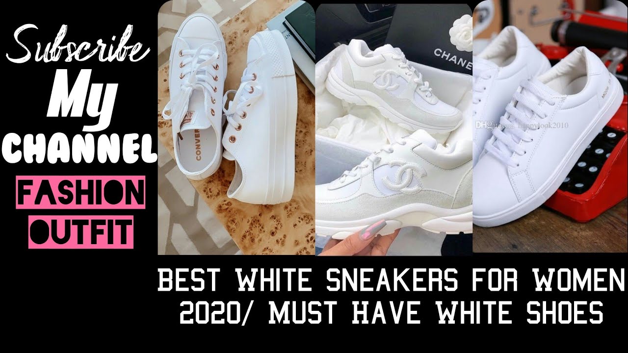 must have white sneakers