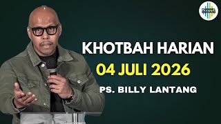 JULY 04, 2026 - Ps. Billy Lantang | June Christian Sermon