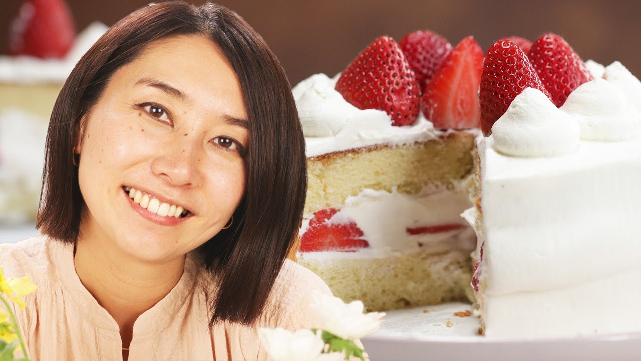 How Rie Makes A Strawberry Shortcake  Tasty