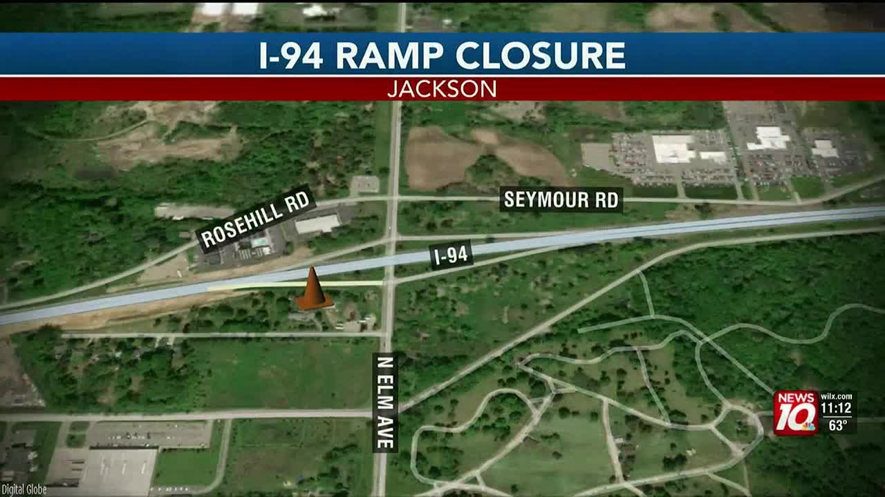 MDOT closes I-94 ramp to Elm Road for construction - YouTube