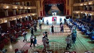 Blackpool tower ballroom.  Saunter Together sequence dance.