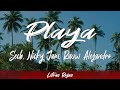 Sech, Nicky Jam, Rauw Alejandro - Playa (letra)