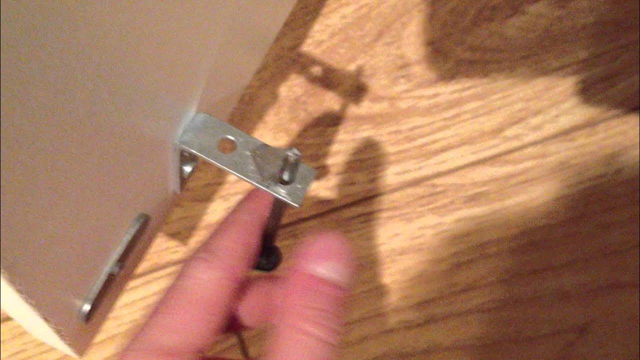 Home Made Concealed Cabinet Locks