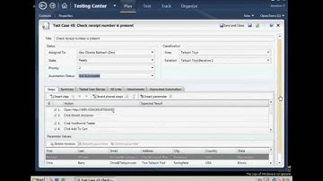 Testhouse Demo on Visual Studio 2010 Test Case Management - Part 1